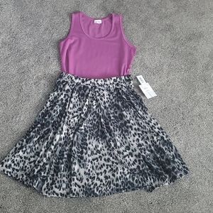 Snow leopard Lularoe outfit